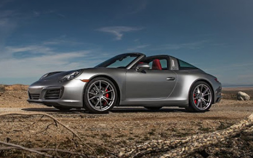 Porsche_911_Targa Tesla Model S P100 D - Deluxe Rental Cars