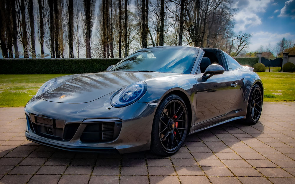 Porsche_Targa_GTS_Vignette Mercedes C63S AMG - Deluxe Rental Cars