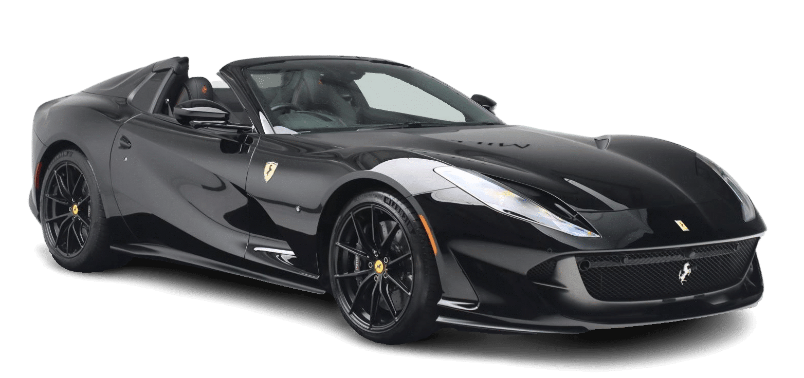 ferrari-812-gts-noir Ford Mustang - Deluxe Rental Cars